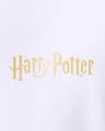 Shop Men's White Harry Potter Logo Graphic Printed T-shirt