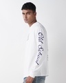 Shop Men's White Headphone Graphic Printed Oversized T-shirt-Full