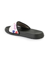 Shop Men's White Heart Printed Sliders-Full