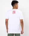 Shop Men's White Hell Fire Club Graphic Printed T-shirt-Design