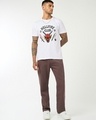 Shop Men's White Hell Fire Club Graphic Printed T-shirt-Full