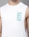 Shop Men's White Hype Typography Vest