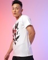 Shop Men's White Itachi Uchiha Graphic Printed T-shirt-Full