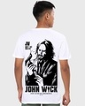 Shop Men's White John Wick 4/1 Graphic Printed T-shirt-Design