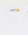 Shop Men's White Keep Listening Deep Armhole Typography Vest