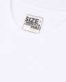 Shop Men's White Keep Listening Typography Plus Size T-shirt