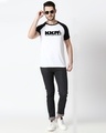 Shop Men's White KKR Batsman Typography T-shirt-Design