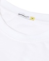 Shop Men's White Less Anxiety Graphic Printed Oversized T-shirt