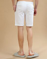 Shop Men's White Linen Shorts-Full