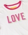 Shop Men's White Love Pride Oversized T-shirt