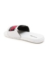 Shop Men's White Luffy Printed Velcro Sliders-Full