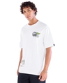 Shop Men's White Mandalorian Graphic Printed Oversized T-shirt-Full