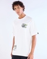 Shop Men's White Mandalorian Graphic Printed Oversized T-shirt-Full