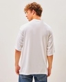 Shop Men's White Marvel Ironman Typography Oversized T-shirt-Full