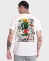 Shop Men's White Marvin Graphic Printed T-shirt-Design