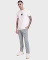 Shop Men's White Marvin Graphic Printed T-shirt-Full