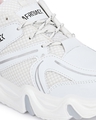 Shop Men's White Mesh Lace-Ups Sports Shoes