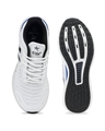 Shop Men's White Mesh Sports Shoes-Full