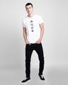 Shop Men's White Mickey And Boys (DL) Graphic Printed T-shirt-Design