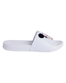 Shop Men's White Mickey Mouse Printed Sliders-Design
