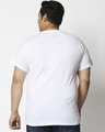 Shop Men's White MOTD Panda Graphic Printed Plus Size T-shirt-Design