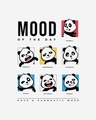 Shop Men's White MOTD Panda Graphic Printed T-shirt-Full