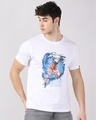 Shop Men's White Anime Naruto Shippuden Graphic Printed T-shirt-Front