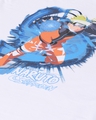 Shop Men's White Anime Naruto Shippuden Graphic Printed T-shirt