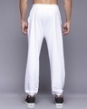 Shop Men's White Numeric Printed Relaxed Fit Joggers-Full