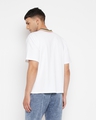 Shop Men's White Oversized Cotton T-shirt-Design