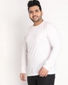 Shop Men's White Plus Size T-shirt-Design