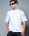 Shop Men's White Oversized T-shirt-Design