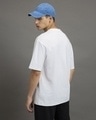 Shop Men's White Oversized T-shirt