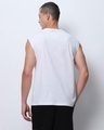 Shop Men's White Oversized Vest-Design