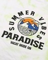 Shop Men's White Paradise Tie & Dye Oversized T-shirt