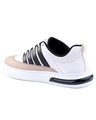 Shop Men's White & Pink Color Block Sneakers-Design