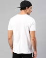 Shop Men's White Pizza Typography Cotton T-shirt-Design