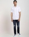 Shop Men's White Plus Size Oversized Shirt-Full