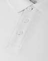 Shop Men's White Polo Slim Fit T-shirt