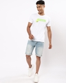 Shop Men's White Possible Tape T-shirt-Full