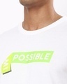 Shop Men's White Possible Tape T-shirt