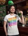 Shop Men's White Pride Pride Pride Typography T-shirt-Front