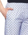Shop Men's White Printed Cotton Pyjamas Single-Design