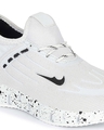 Shop Men's White Printed Sports Shoes