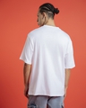 Shop Men's White Ramen Lover Graphic Printed Oversized T-shirt-Design