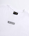 Shop Men's White Reciept Typography Super Loose Fit T-shirt