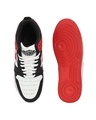 Shop Men's White & Red Color Block Casual Shoes