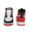 Shop Men's White & Red Color Block Casual Shoes