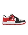 Shop Men's White & Red Color Block Casual Shoes-Full