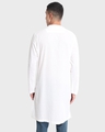 Shop Men's White Relaxed Fit Long Kurta-Design